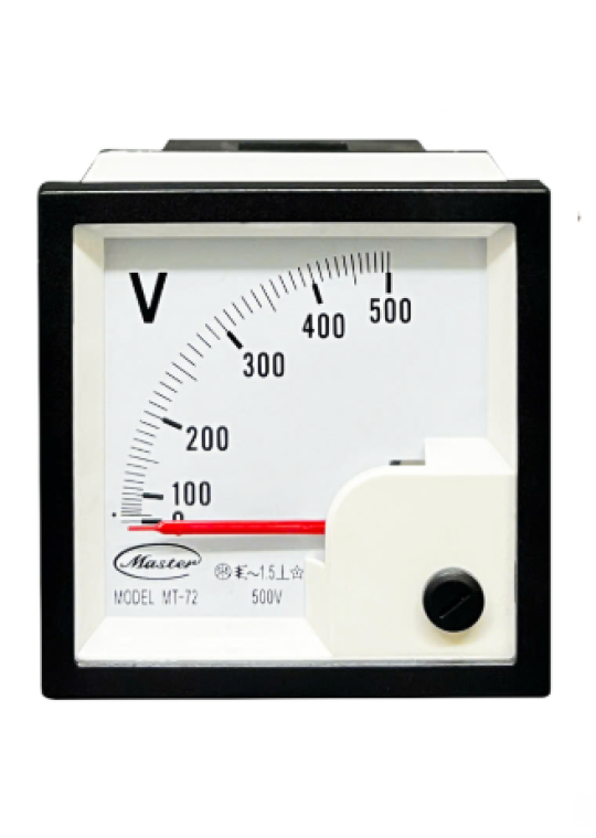 Đồng hồ Volt MASTER 500VAC loại ngoài trời size: 72x72 ( MT-72 )