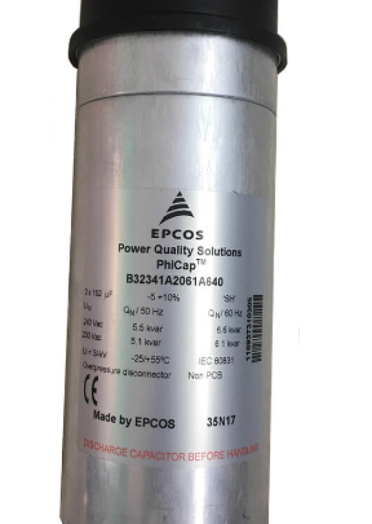 Tụ bù khô EPCOS 1P 5KVAr 240V  ( B323341A2061A640 )
