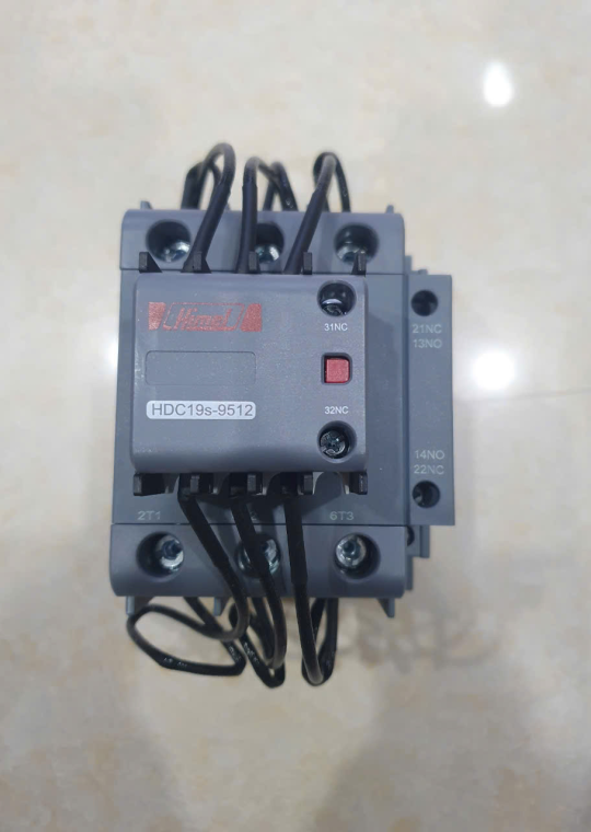 Contactor HIMEL HDC19s-95 dùng cho tụ bù 50KVAr ( HDC19S9512M7 )