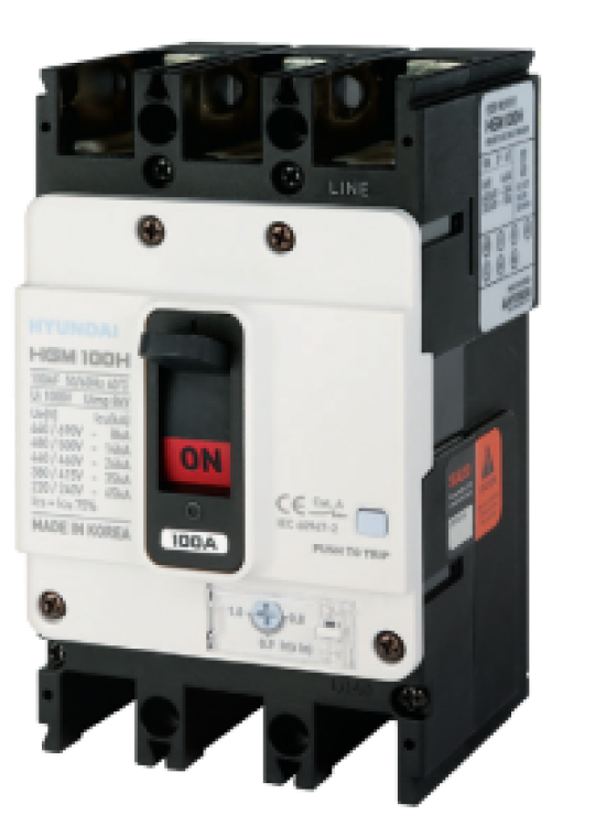 MCCB HYUNDAI 3P 25A 26kA  ( HGM100H-F )