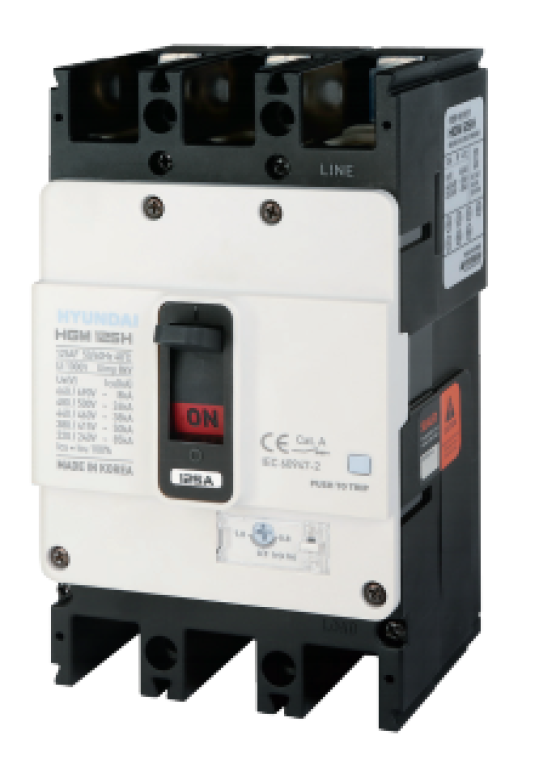 MCCB HYUNDAI 3P 40A 38kA  ( HGM125H-F )