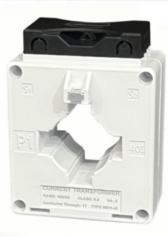 Biến dòng đo lường MASTER hộp nhựa MBH 400/5A CL0,5 5VA ( MBH-40 )