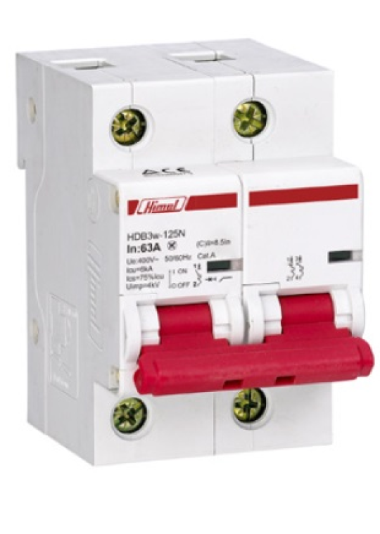 MCB HIMEL 2P 80A 10kA ( HDB3W125H2C80 )