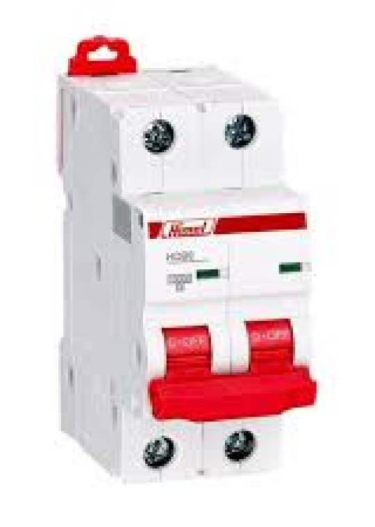 MCB HIMEL 2P 63A 10kA ( HDB9H63A2C63 )