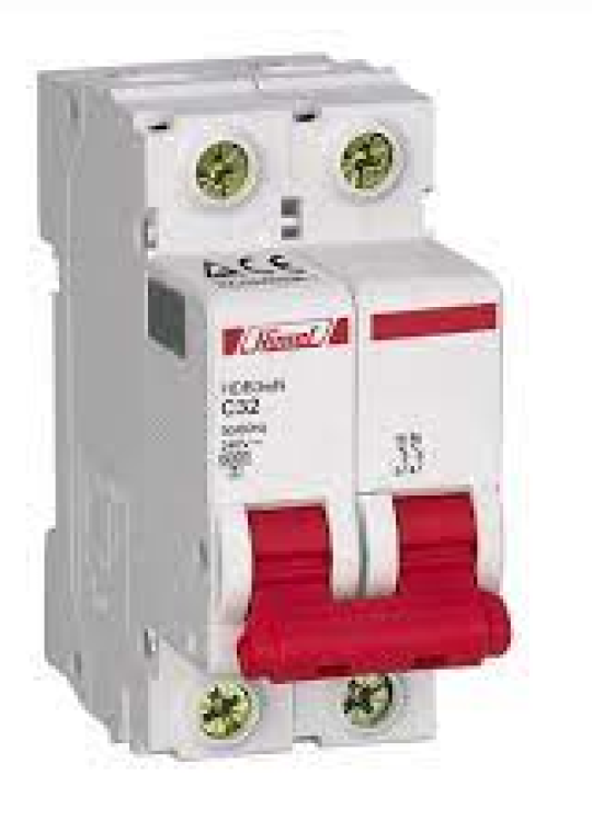 MCB HIMEL 2P 25A 6kA ( HDB3WN2C25 )