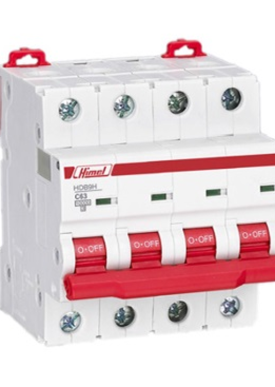 MCB HIMEL 4P 50A 10kA ( HDB9H63A4C50 )