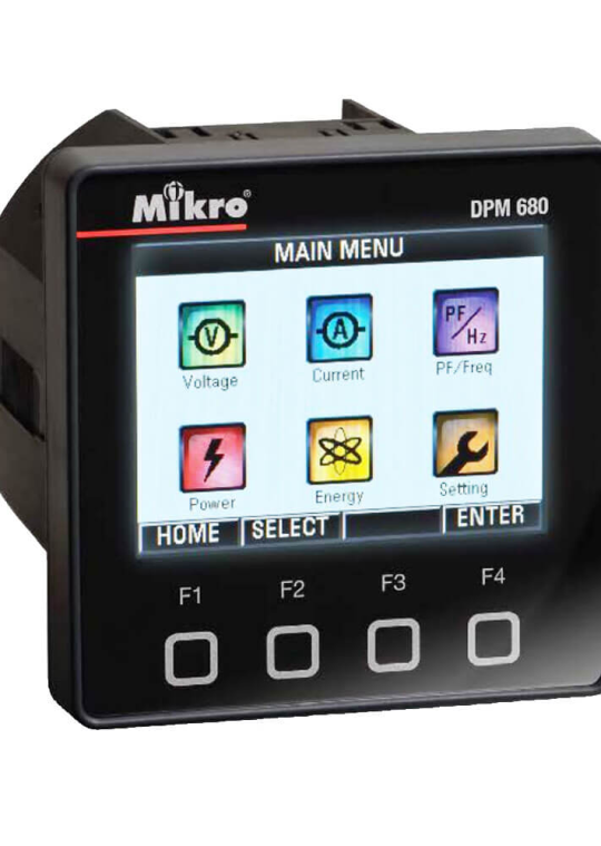 Đồng hồ đo đa năng Mikro DPM680-415AD 