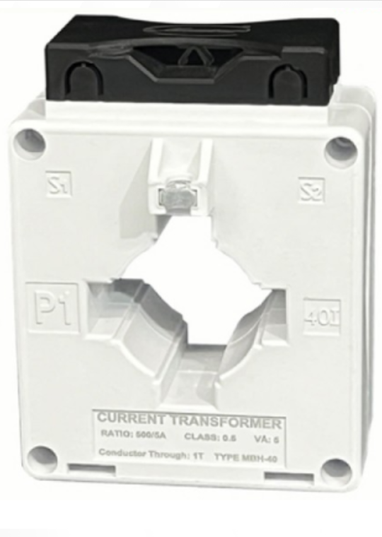 Biến dòng đo lường MASTER hộp nhựa MBH 500/5A CL0,5 5VA ( MBH-40 )