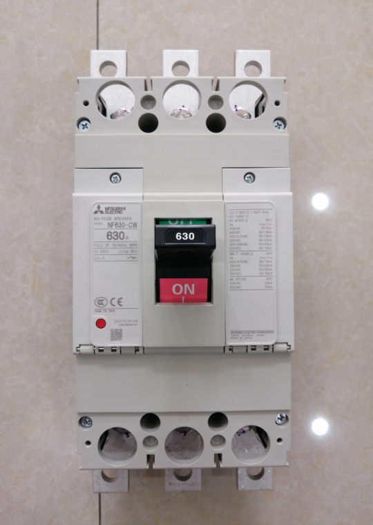 MCCB MITSUBISHI 3P 630A 36kA ( NF630-CW )