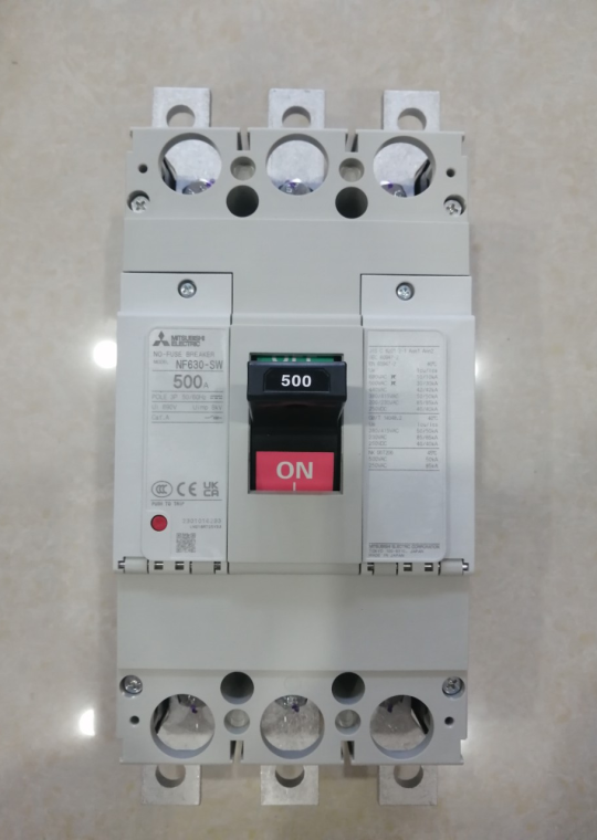 MCCB MITSUBISHI 3P 500A 50kA ( NF630-SW )