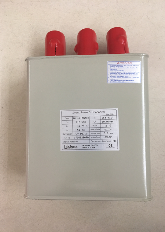 Tụ bù dầu NUINTEK 3P 30KVAr 415V ( ANU-41230KS )