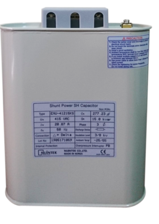 Tụ bù dầu NUINTEK 3P 10KVAr 415V ( ENU-41210KS )