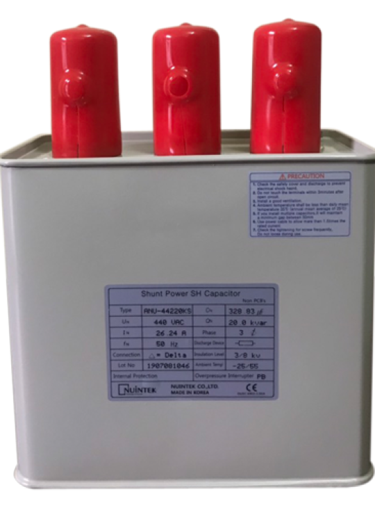 Tụ bù dầu NUINTEK 3P 20KVAr 440V ( ANU-44220KS )