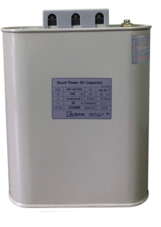 Tụ bù dầu NUINTEK 3P 15KVAr 440V ( ENU-44215KS )