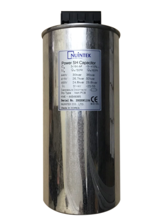 Tụ bù khô NUINTEK 3P 30KVAr 440V ( KNE-4434946S )