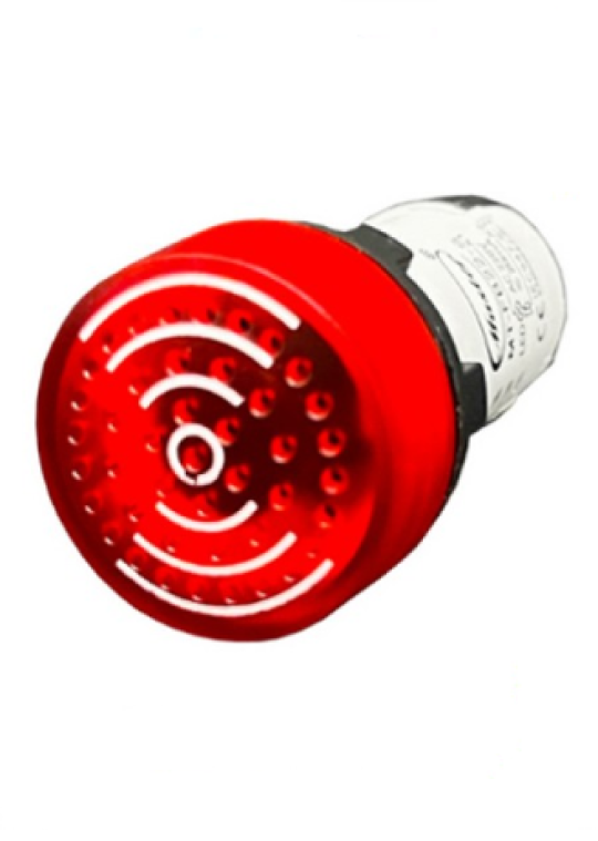 Còi và đèn flash cảnh báo MASTER màu đỏ ( MT-FB22-S )