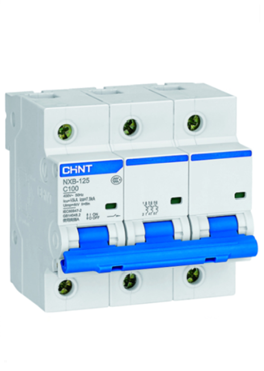 MCB CHINT 3P 80A 10kA ( NXB-125 )