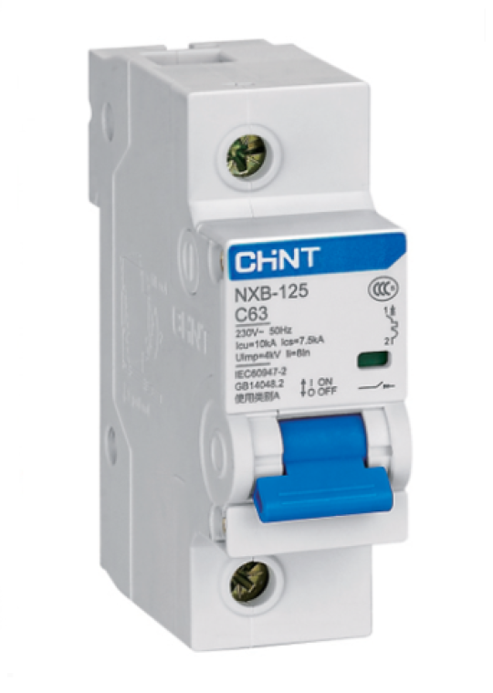 MCB CHINT 1P 125A 10kA ( NXB-125 )