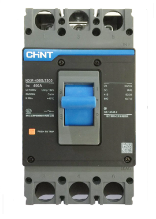 MCCB CHINT 3P 320A 50kA ( NXM-400S/3300 )