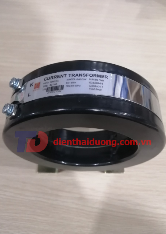Biến dòng đo lường CNC loại tròn RCT 1000/5A CL1 5VA ( RCT-90 )