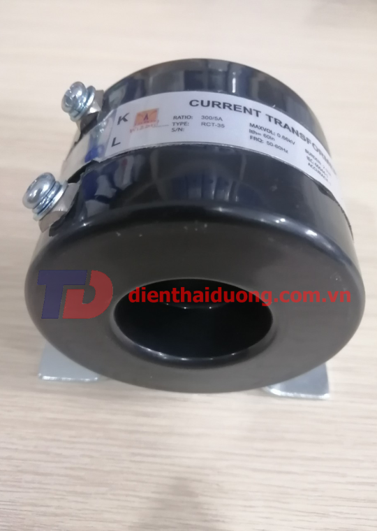 Biến dòng đo lường CNC loại tròn RCT 300/5A CL1 2,5VA ( RCT-35 )