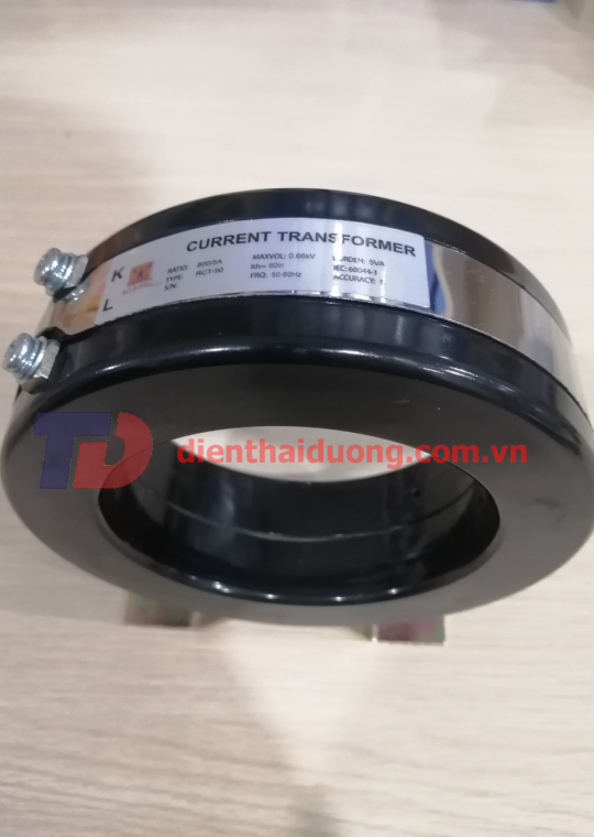 Biến dòng đo lường CNC loại tròn RCT 800/5A CL1 5VA ( RCT-90 )