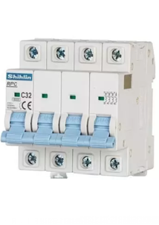 MCB SHIHLIN 4P 50A 6kA ( RPC )