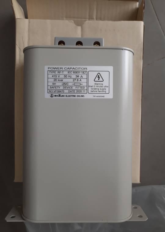 TỤ BÙ DẦU SHIZUKI 3P 20KVAr 415V ( RF-T41520 )
