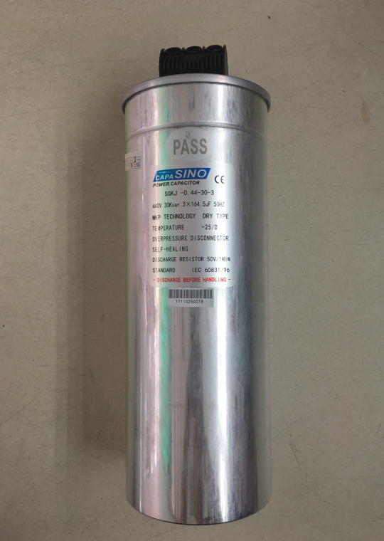 TỤ BÙ KHÔ SINO 3P 30KVAr 440V ( SGKJ-0.44-30-3 )