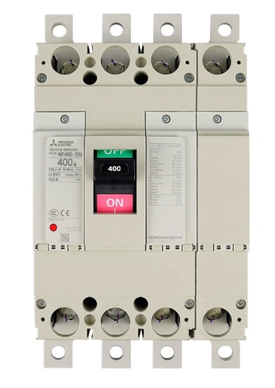 MCCB MITSUBISHI 4P 600A 50kA ( NF630-SW )
