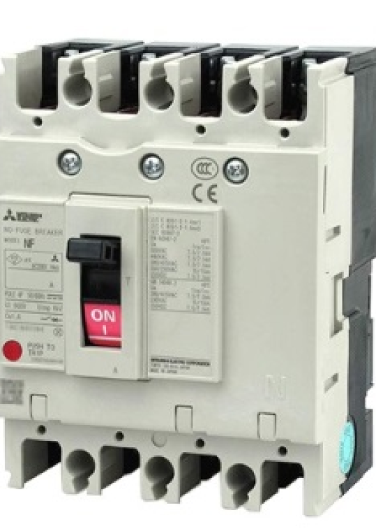MCCB MITSUBISHI 4P 160A 36kA ( NF250-SV )