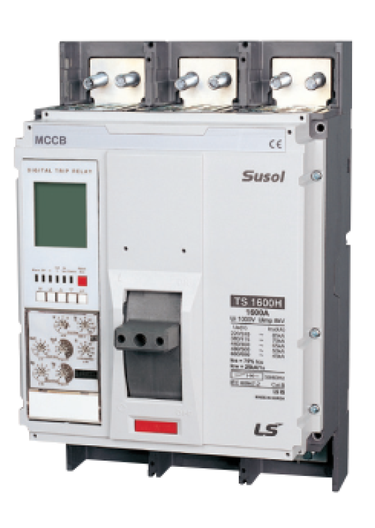 MCCB LS 3P 1250A 50kA chỉnh dòng điện tử 7 bước từ 0.4~1.0 x In ( TS1250N )