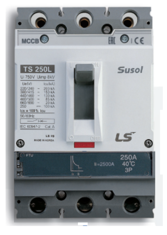 MCCB LS 3P 16A 50kA ( TD100N FTU100 )