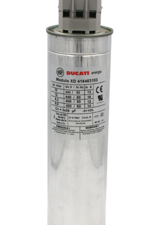 TỤ BÙ KHÔ DUCATI 3P 10KVAr 415V ( SD416469200 )
