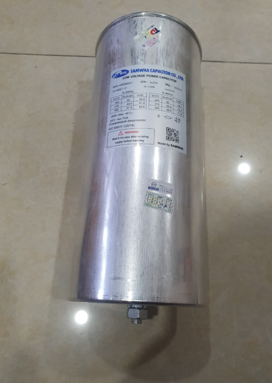 Tụ bù khô SAMWHA 3P 50KVAr 440V ( RMC-4450500KT )