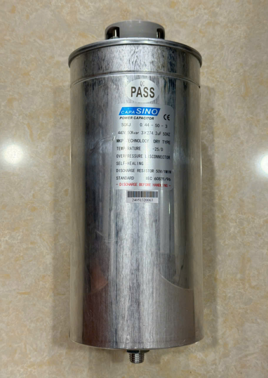 TỤ BÙ KHÔ SINO 3P 50KVAr 440V ( SGKJ-0.44-50-3 )