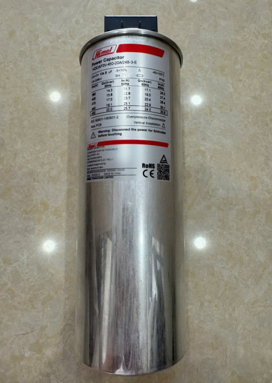 Tụ bù tròn Himel 3P 20KVAr 450V ( HDCAP3V452002403E )