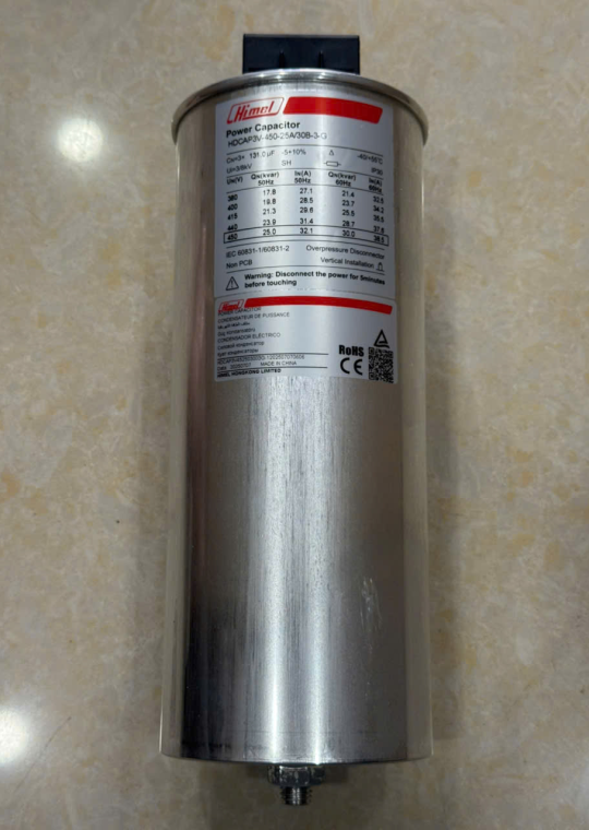 Tụ bù tròn Himel 3P 25KVAr 450V ( HDCAP3V452503003G )