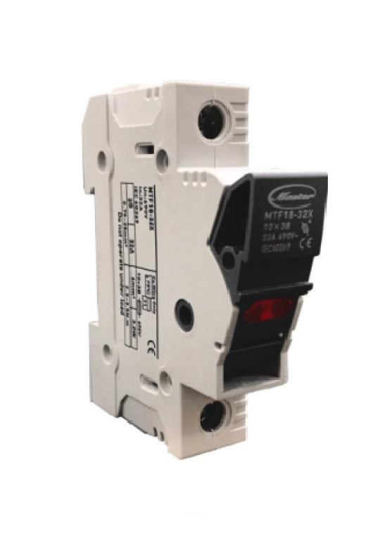 Vỏ cầu chì điều khiển MASTER có đèn báo MTF18-32X