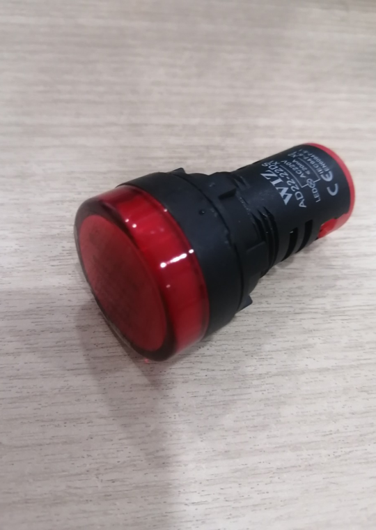 Đèn báo led CNC Ø22 màu đỏ 220VAC ( AD22-22DS )