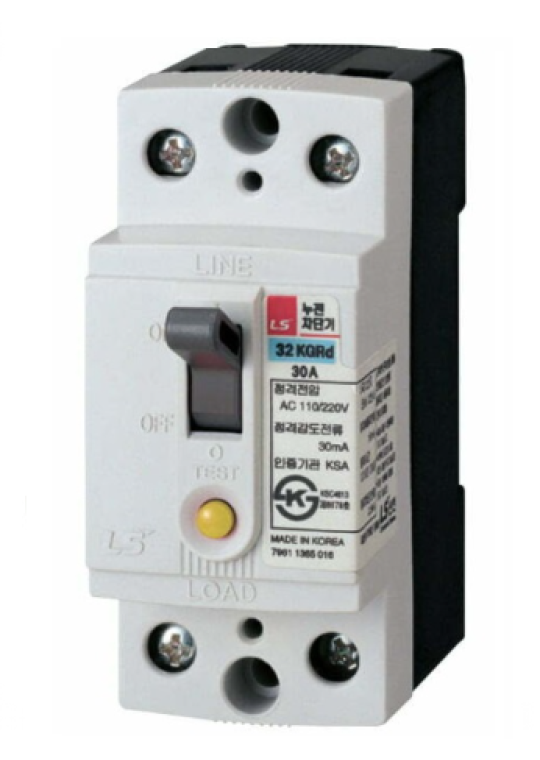 ELCB LS 2P 15A 2.5kA 30mA ( 32KGRd )