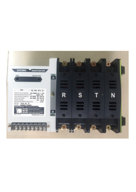  Bộ chuyển nguồn ATS VITZRO VAT-62WN 4P 200A ( B60020WN )