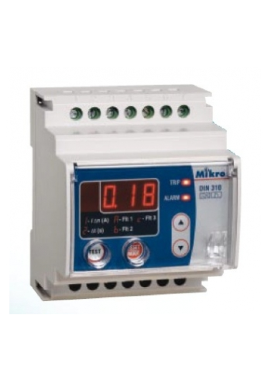 Relay bảo vệ dòng rò Mikro DIN310-230A 
