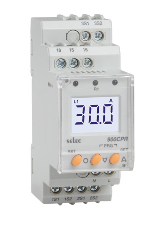 Rơ le bảo vệ dòng điện 3 pha SELEC 900CPR-3-230V