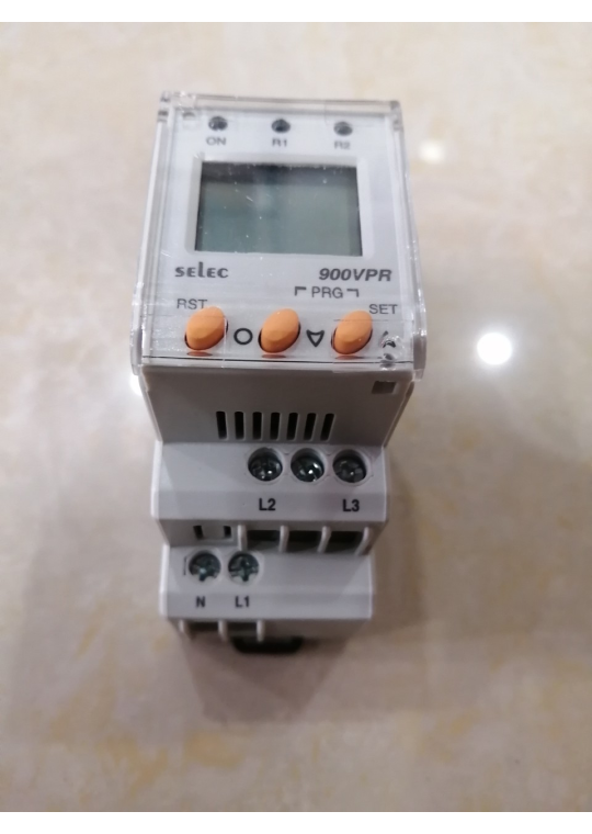 Rơ le bảo vệ điện áp pha và tần số SELEC 900VPR-2-280/600V-CE