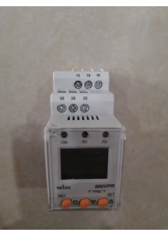 Rơ le bảo vệ điện áp pha và tần số SELEC 900VPR-2-280/600V-CE