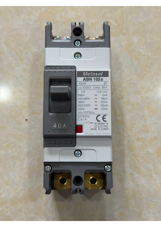 MCCB LS 2P 40A 35kA ( ABN102c )