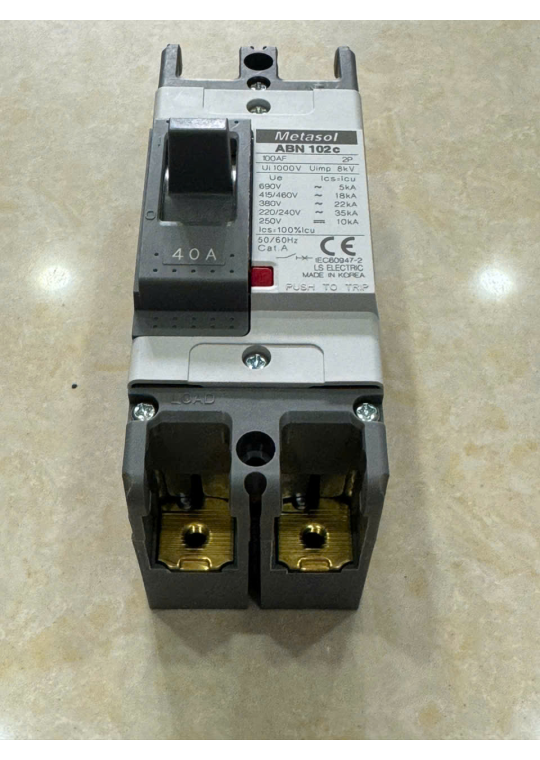 MCCB LS 2P 40A 35kA ( ABN102c )