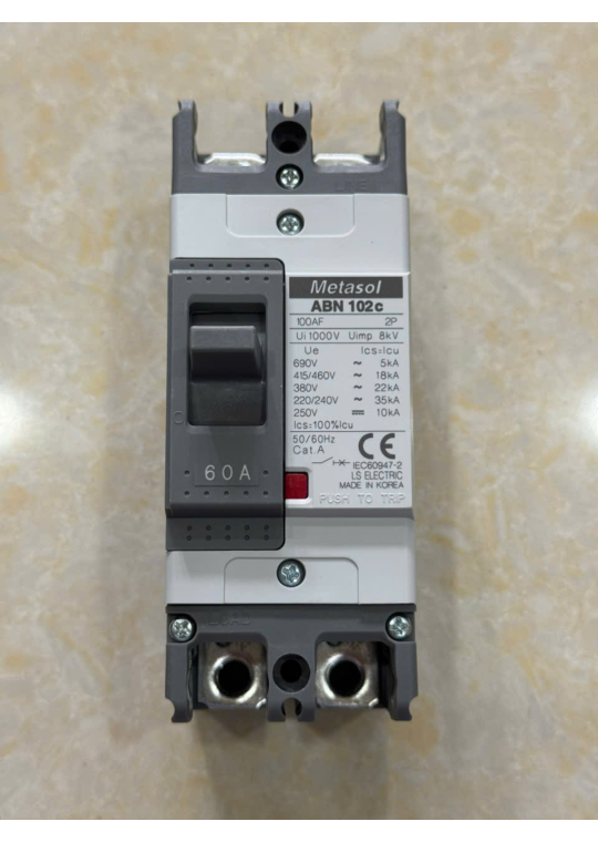 MCCB LS 2P 60A 35kA ( ABN102c )