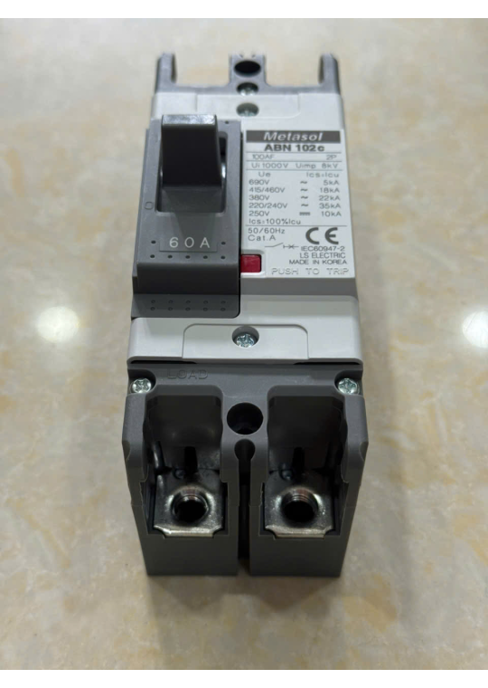 MCCB LS 2P 60A 35kA ( ABN102c )